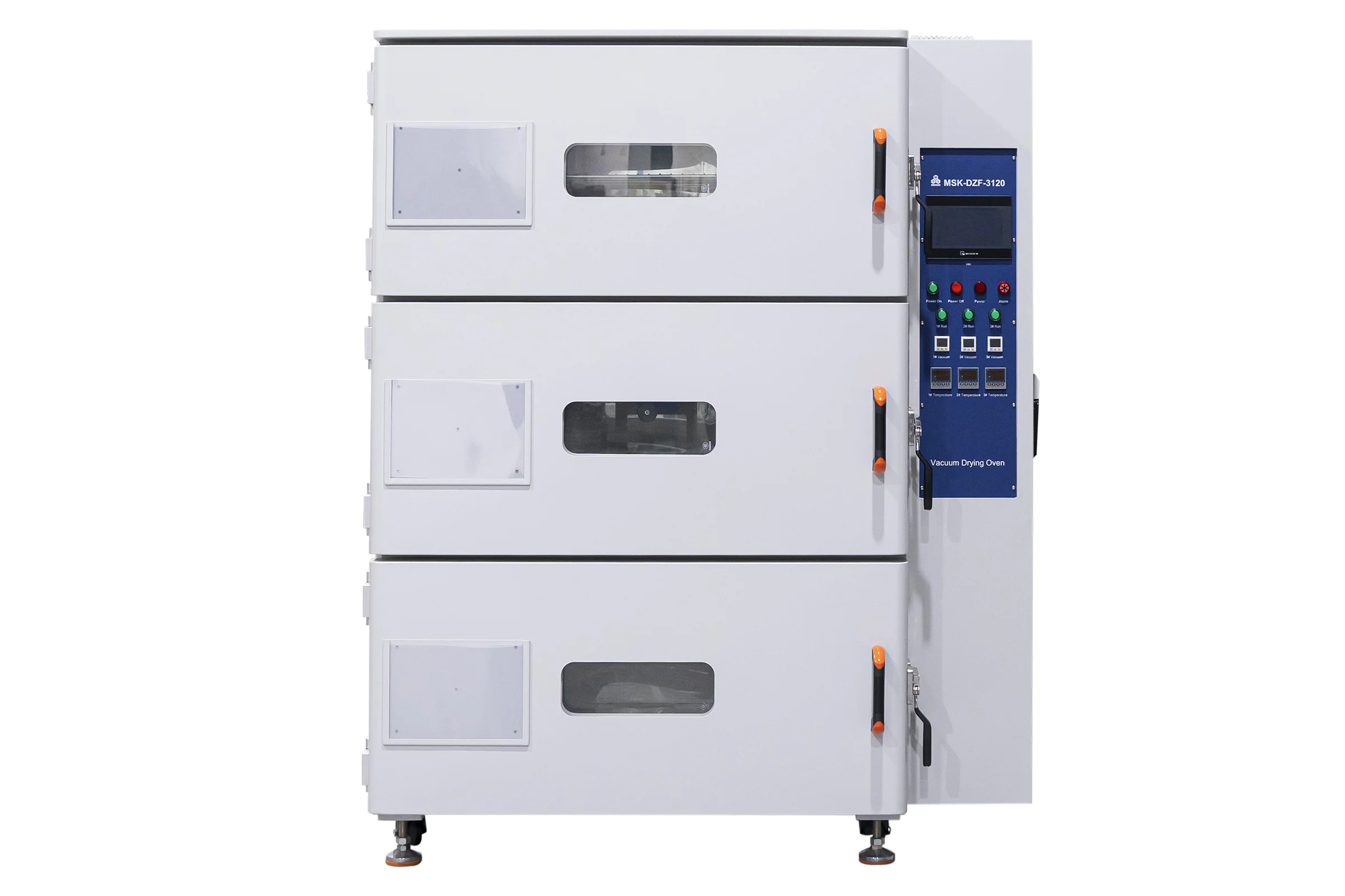 150C Max. Larger Capacity (360L) Vacuum Drying Oven with Tri-level Shelf Heating Modules - DZF-3120