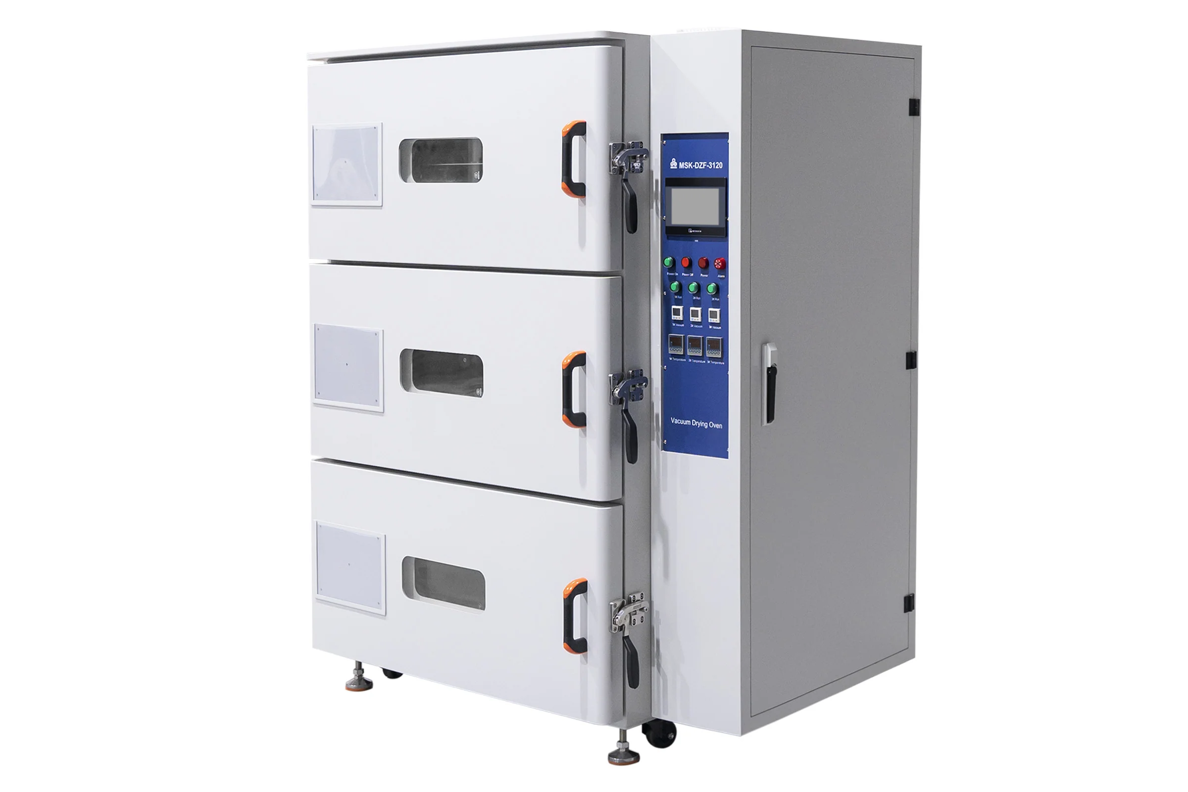 150C Max. Larger Capacity (360L) Vacuum Drying Oven with Tri-level Shelf Heating Modules - DZF-3120 - Image 3