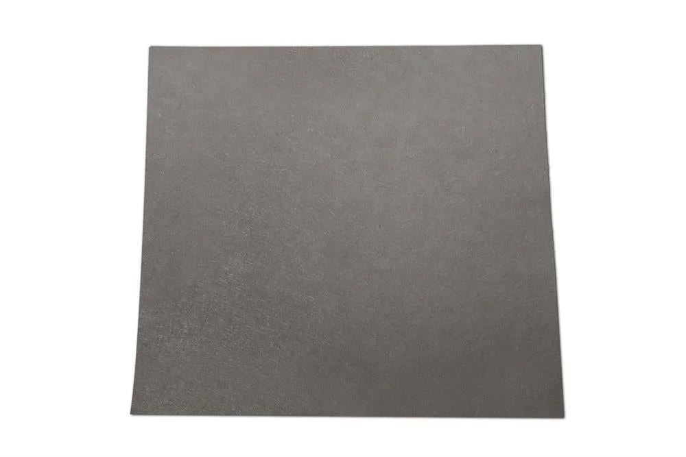 316 Stainless Steel Felt Sheet (100mm L x 100 mm W x 0.45 mm T) as Conductive Substrate for Flow Battery, Fuel Cell, and Electrolyzer - EQ-SSFS316-045