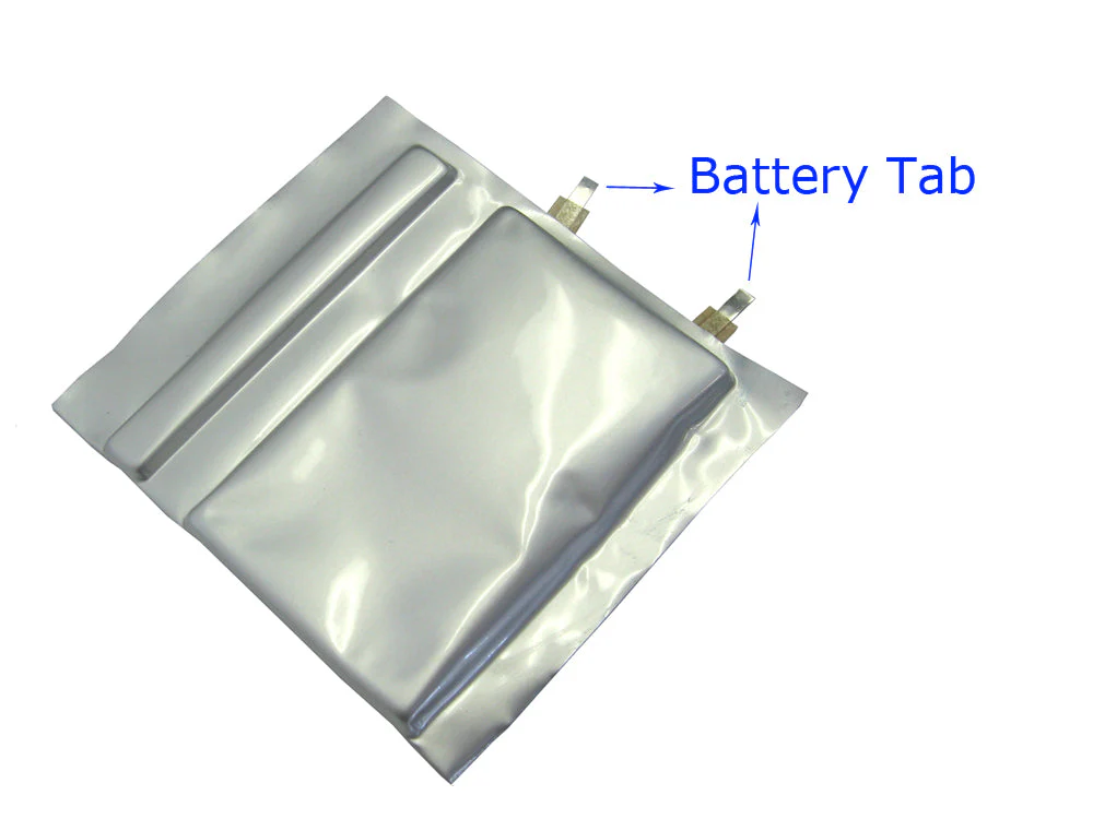 8mm Width Nickel Tab with Adhesive Polymer Tap as Negative Terminal for Pouch Cell, 50pcs/Box - PLiB-NTA8 - Image 3