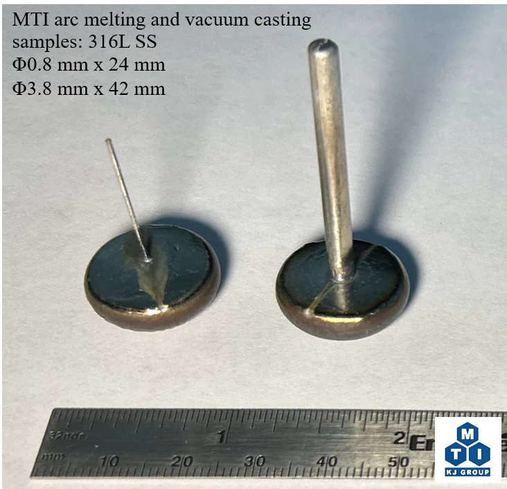 4 Heads Vacuum Arc Melting System with Rotating Water Cold Copper Hearth - AM-400 - Image 3
