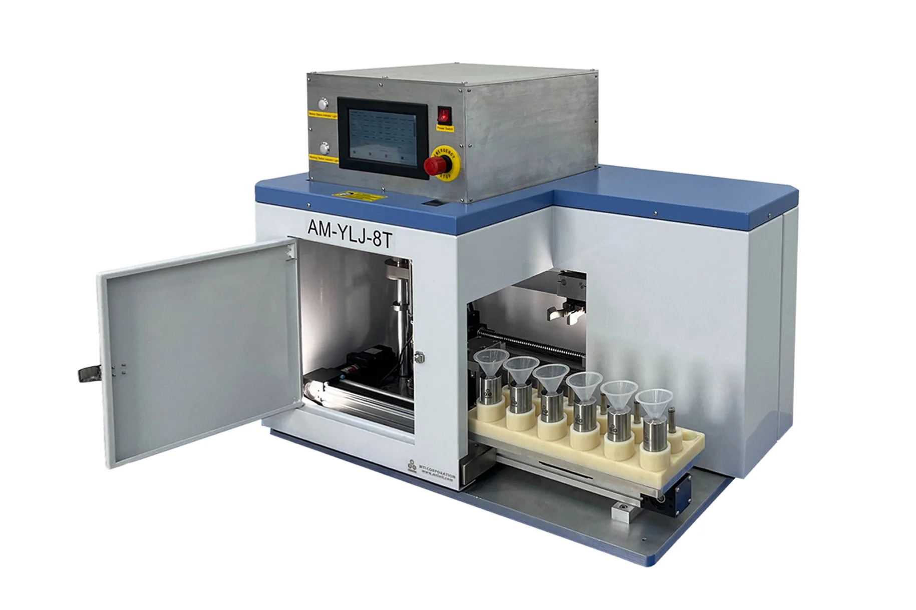 Automated Pellet Pressing System up to 6 set 10 mm ID Dies up to 8T) - AM-YLJ-8T - Image 5