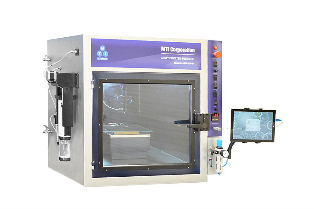 Bench-Top Ultrasonic Spray Pyrolysis Coating Unit with 6"x6" Heating Plate up to 500C - MSK-USP-02