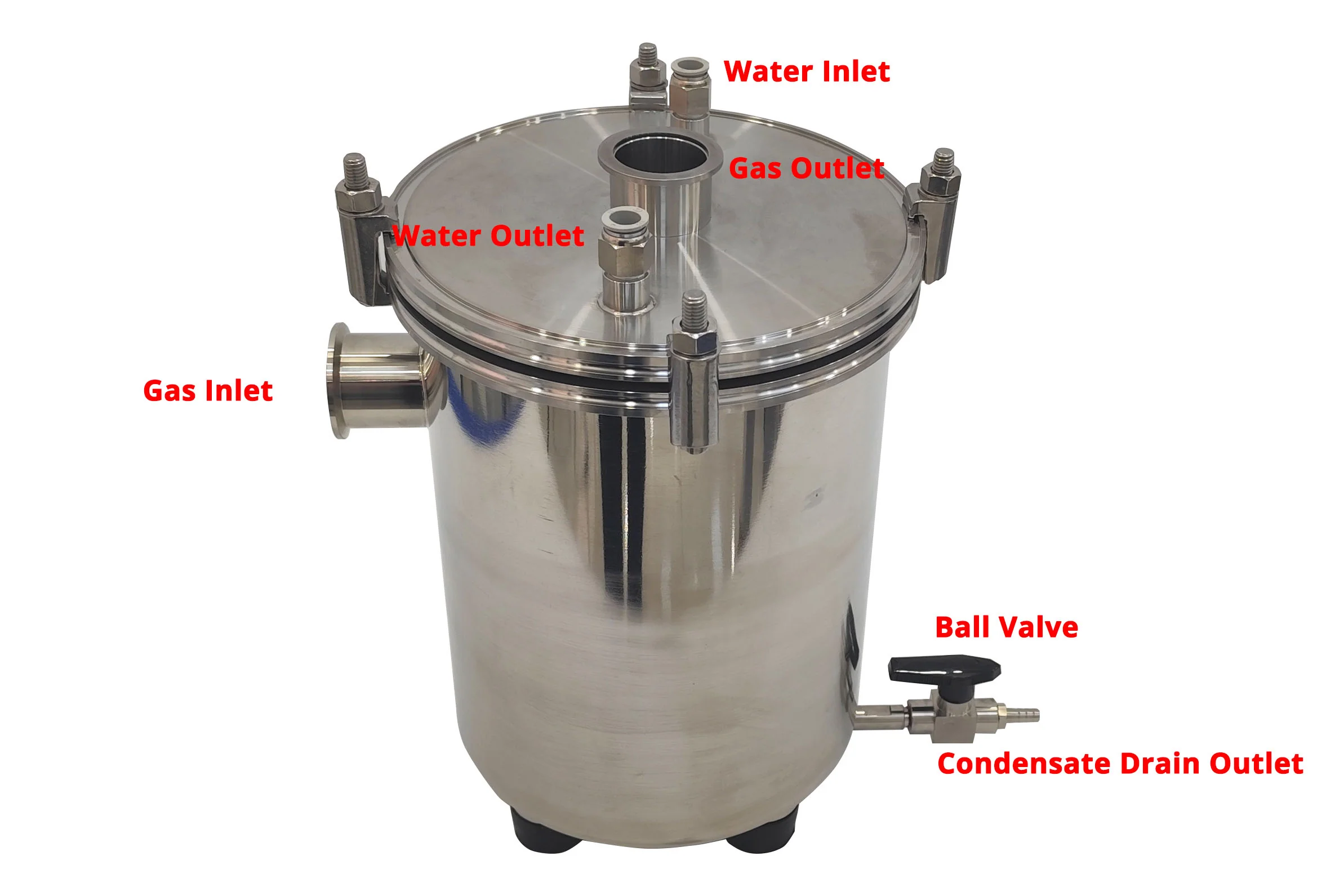Dual layer Cold Trap with Condensing Coils - CCCTKF40 - Image 3