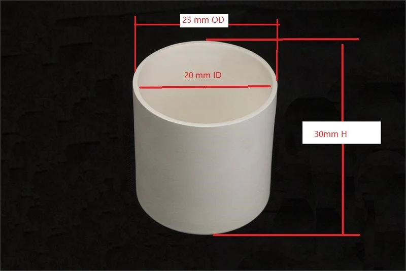 Yttrium Oxide(Y2O3) Cylindrical Crucible - Image 4