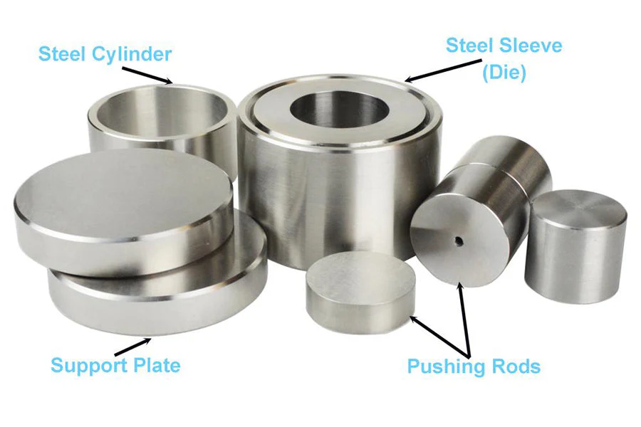 20 mm (0.78") I.D. Dry Pellet Pressing Die - Die-20D