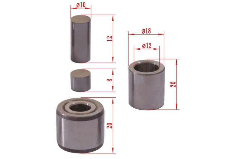 32-Position Hi-Throughput 10 mm I.D. Dry Pellet Pressing Set - Die10-S32 - Image 4