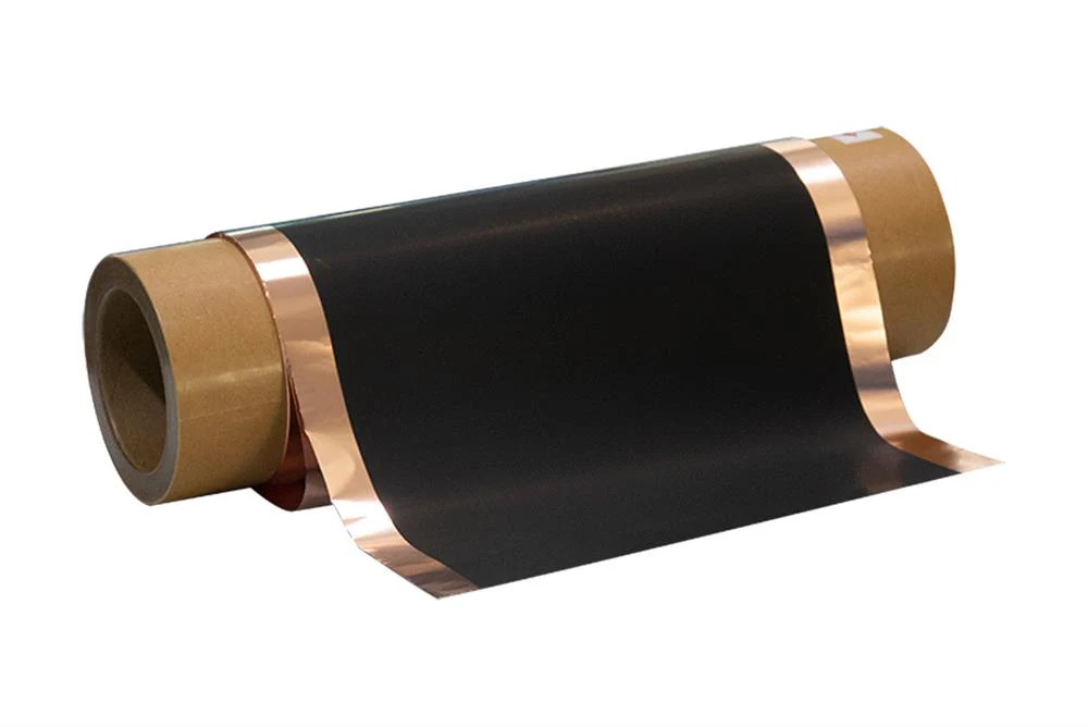 Single Side Conductive Carbon Coated Copper Foil for Battery Anode Substrate (180mm/280mm width x 10 um thick, 1.3 kg/roll) - CCCu-20ss