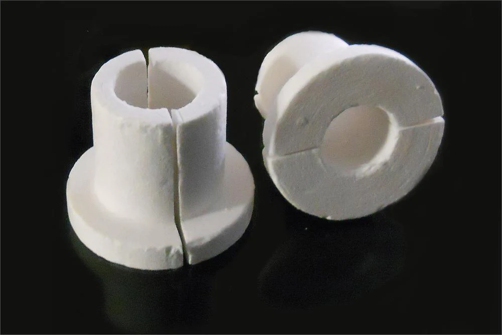 Fiber Alumina Tube Adaptor for OTF1200X Tube Furnace of 2" Processing Tube - F-adaptor-D2