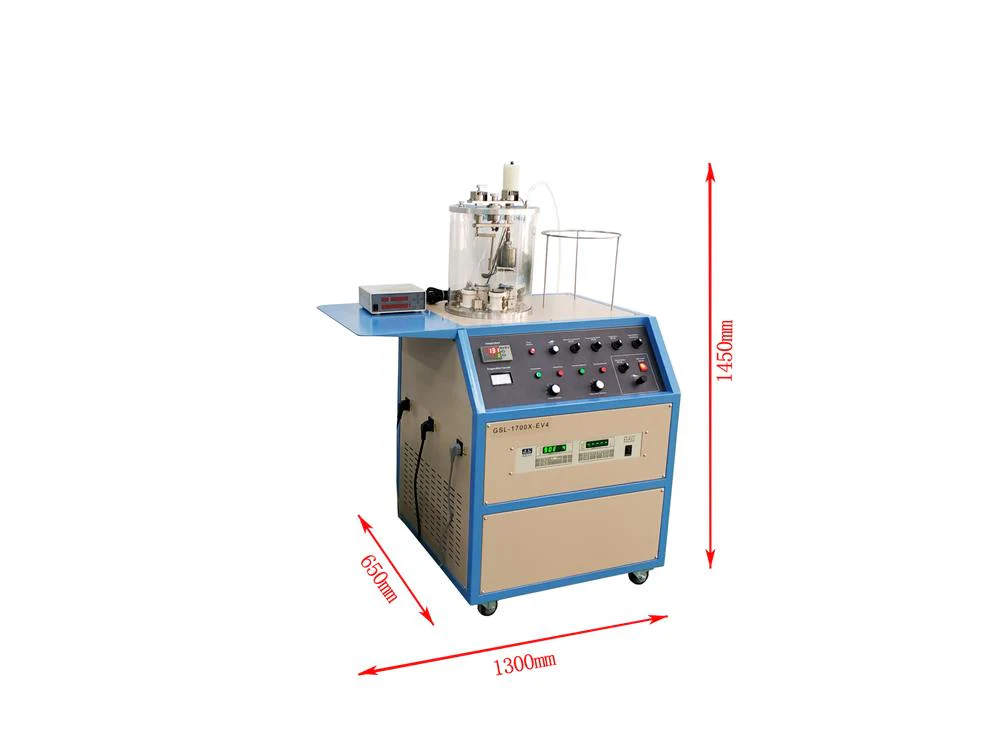 Thermal Evaporation System for 2" Wafer w/ 4 Sources & One Temperature Controller - GSL-1700X-EV4 - Image 2