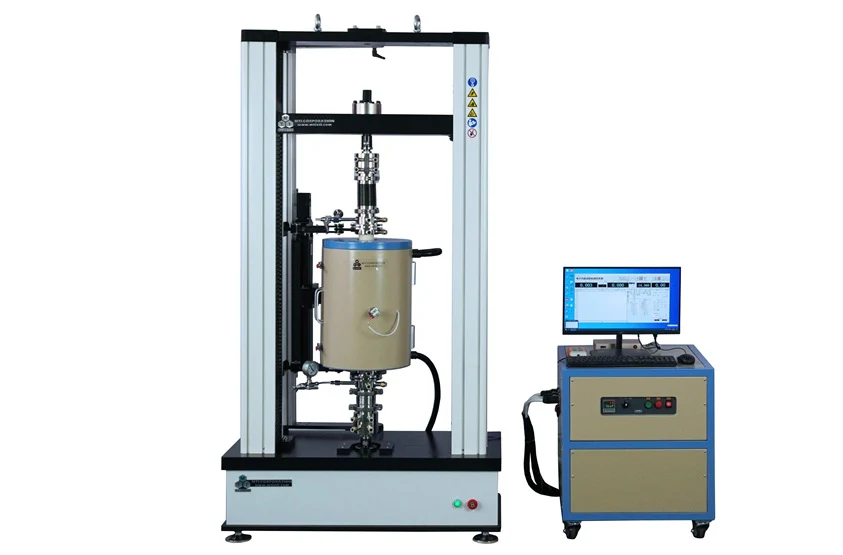Max. 1500 ºC /  10 T High temperature Universal Testing System ( Tensile / Compression / Creep Rupture ) - HUT10T1500 - Image 3