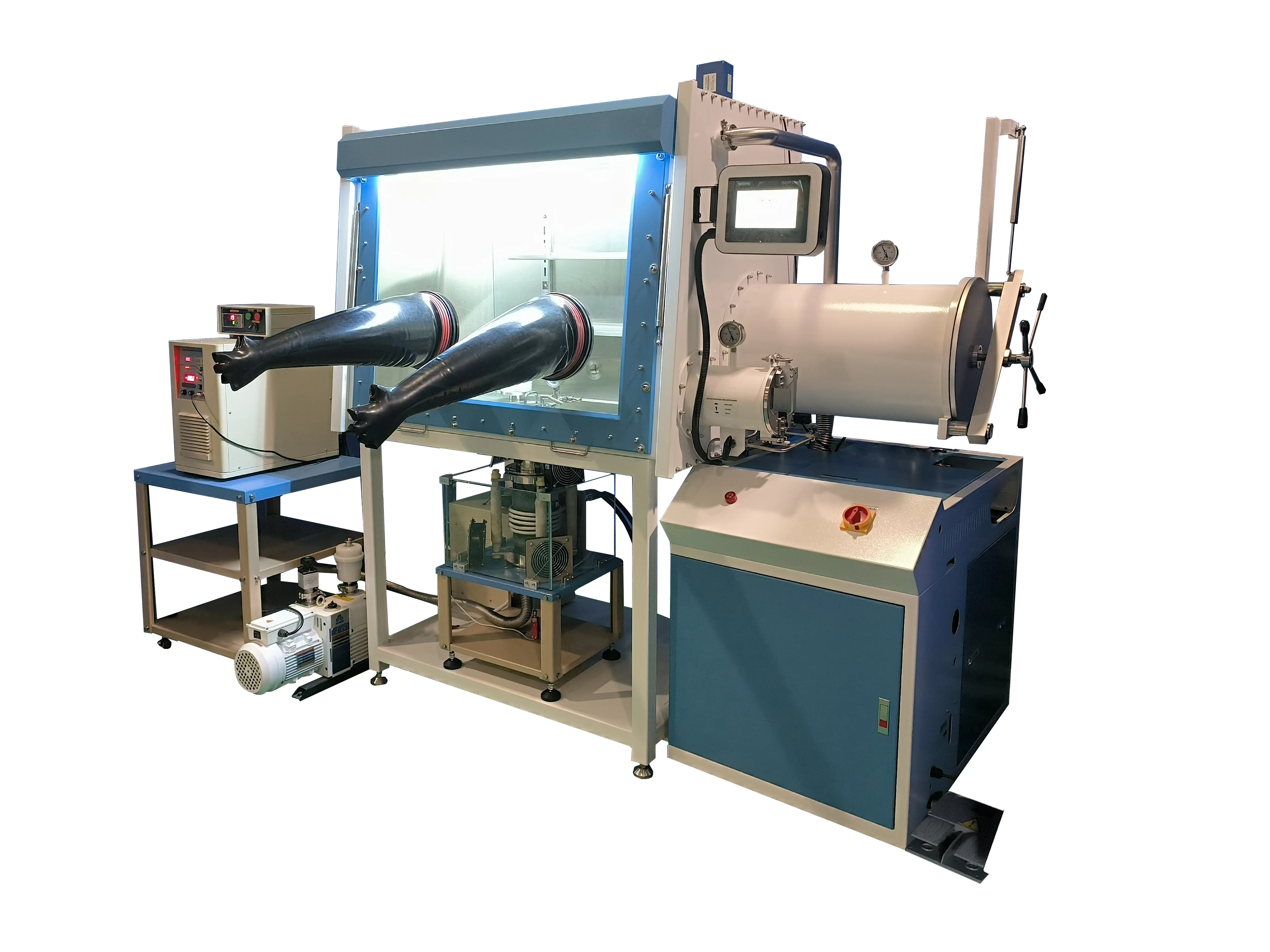 2000ºC Max. Induction Melting System in Glove Box with O2 & H2O < 1 ppm - IMCS-1700GB - Image 2