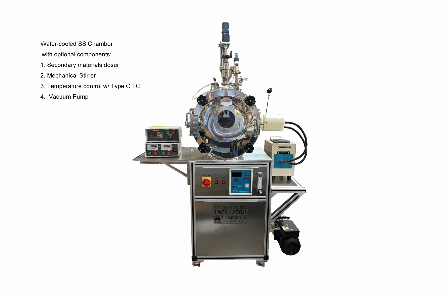 1750°C Max. Induction Melting-casting Furnace - IMCS-2000 - Image 7