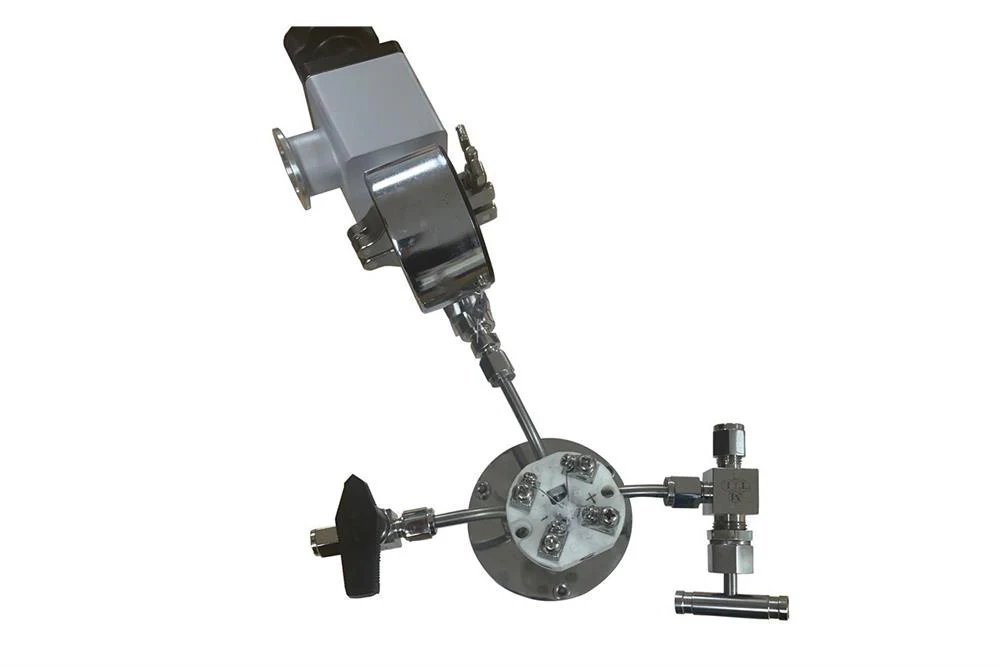Induction Melting Quartz Assembly with Four 1/4" Tube Feedthroughs for 60 mm O.D. Tube - FL60FT4-OK - Image 4