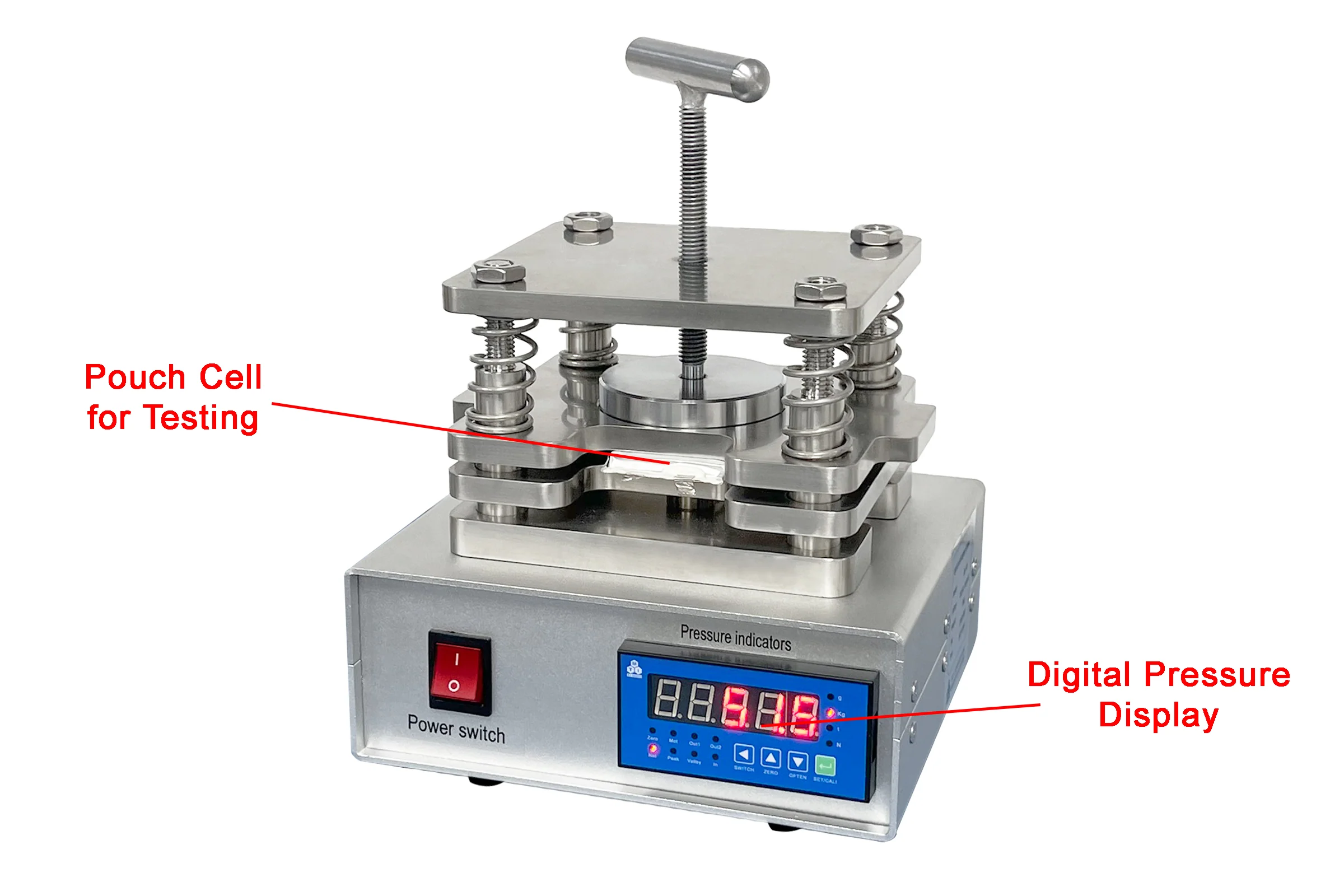 Hybrid Jig Fixture for Constant Gap & Pressure w/ Digital Load Cell and Display - Jig-HD - Image 5