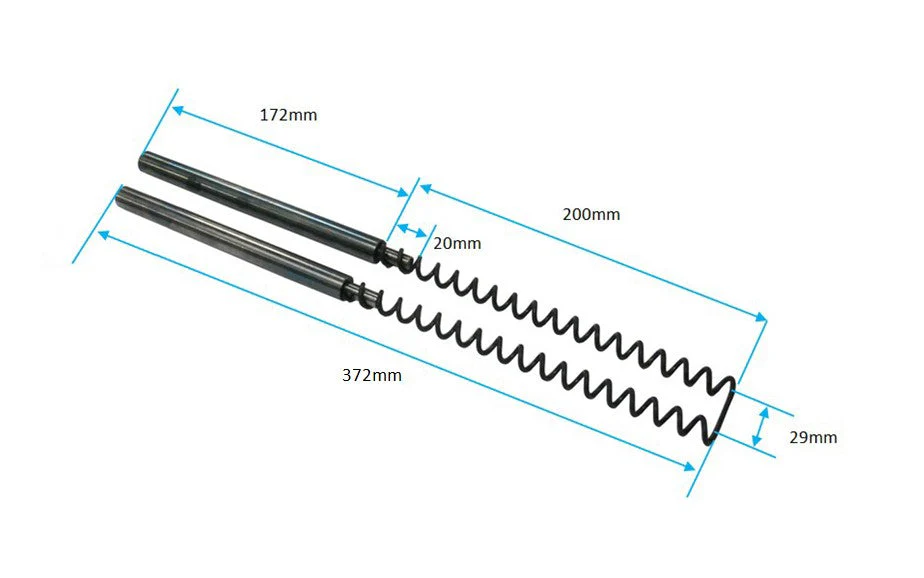 1800°C Mo Heating Coil for MTI Hydrogen Muffle Furnace - K1700H2HE