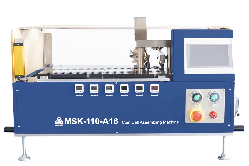 16 Channels Automatic Assembling Machine for All Types of Coin Cells - MSK-110-A16 - Image 2