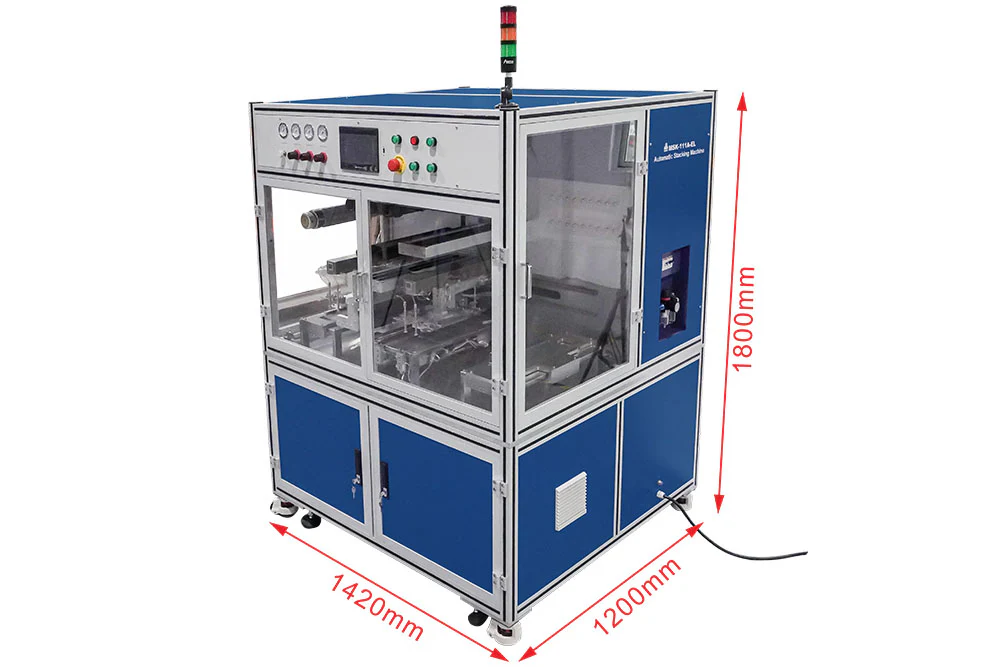 Large Automatic Stacking Machine for Pouch Cell Electrode up to 380x275 mm - MSK-111A-EL - Image 3