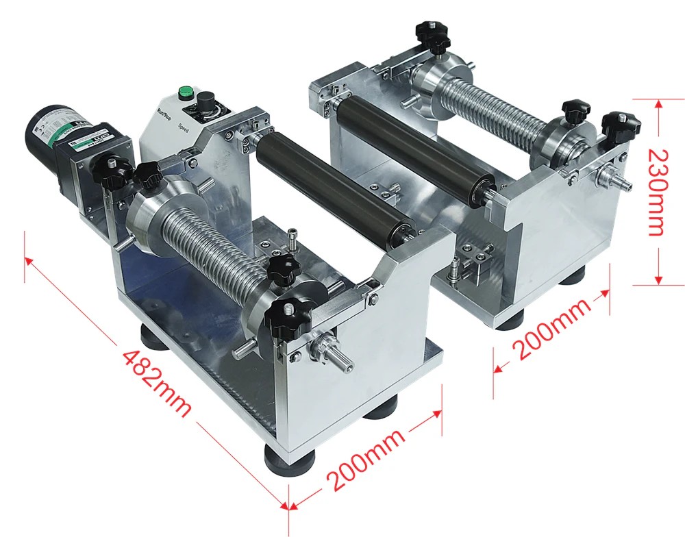 Roll to Roll Device for Compact Rolling Machines upto 150 mm Width (Ar Glove Box Compatible) - MSK-2150-RD - Image 2