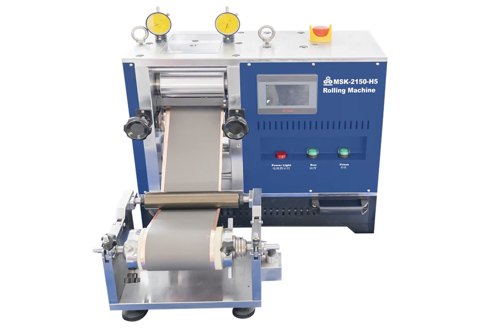 5T Max. R2R Pressure-Controlled Cold Rolling Press (6" Width), Glovebox Compatible - MSK-2150-H5-R2R - Image 2