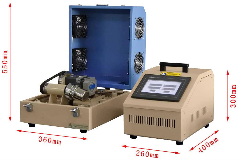 Programmable 1500 RPM High Energy Ball Mill (Glovebox compatible) - MSK-SFM-3-F - Image 2
