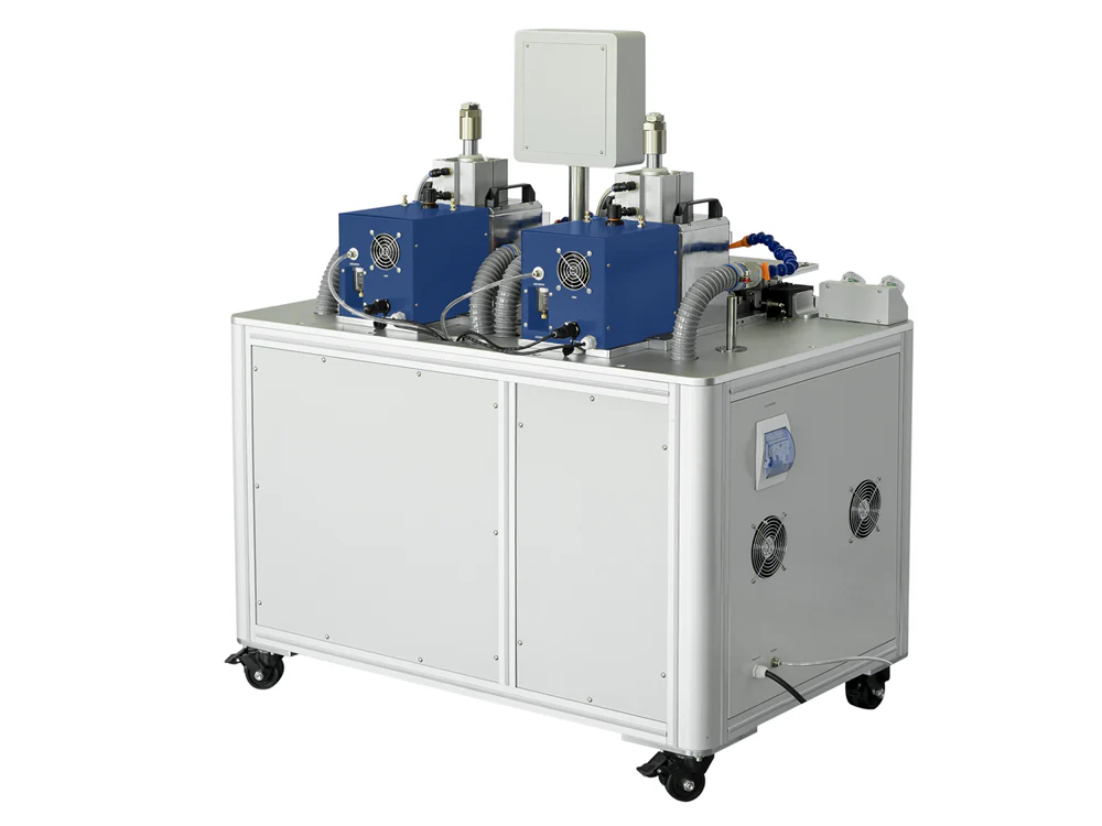 Dual-Station 800W Ultrasonic Metal Welder (Max. 15 layers) with Fixture on Sliding Rail, 40KHz - MSK-UW-D800W - Image 4