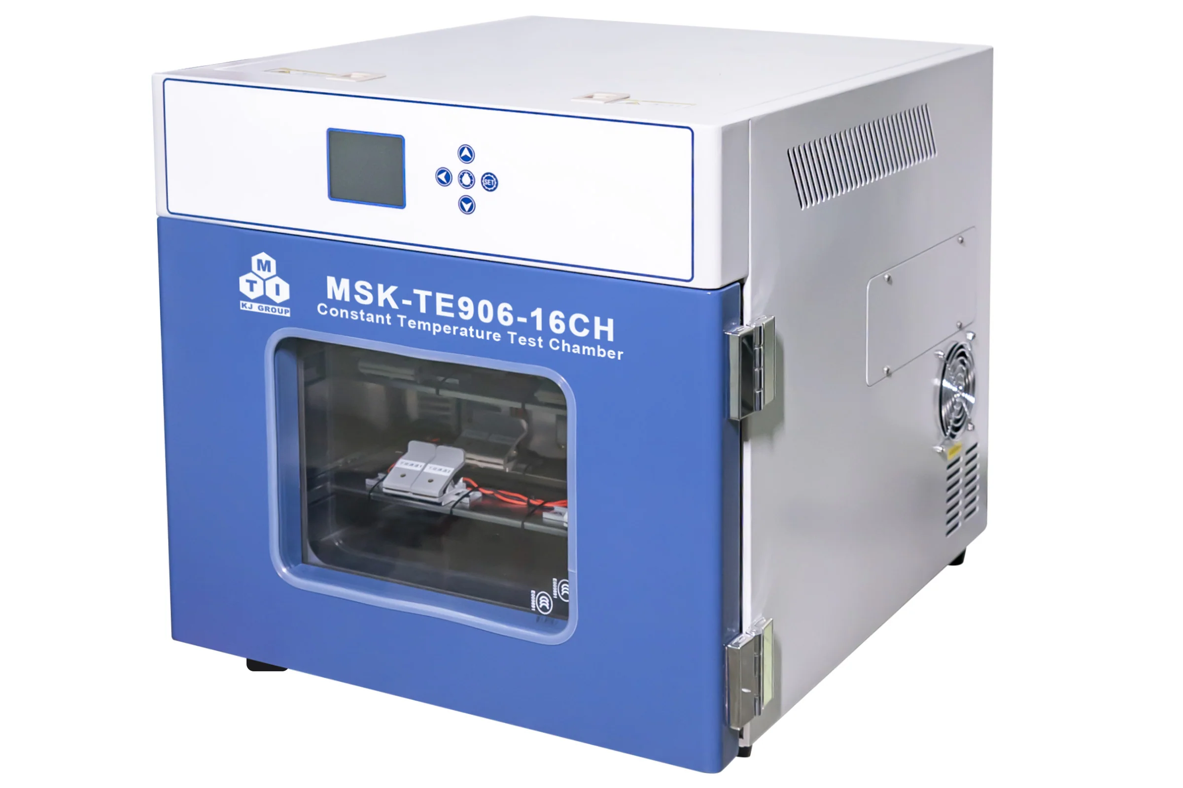 16 Channel Battery Analyzer (2μA-100mA, up to 5V) Integrated with Temp. Control Chamber (15-60°C) w/ Laptop Software