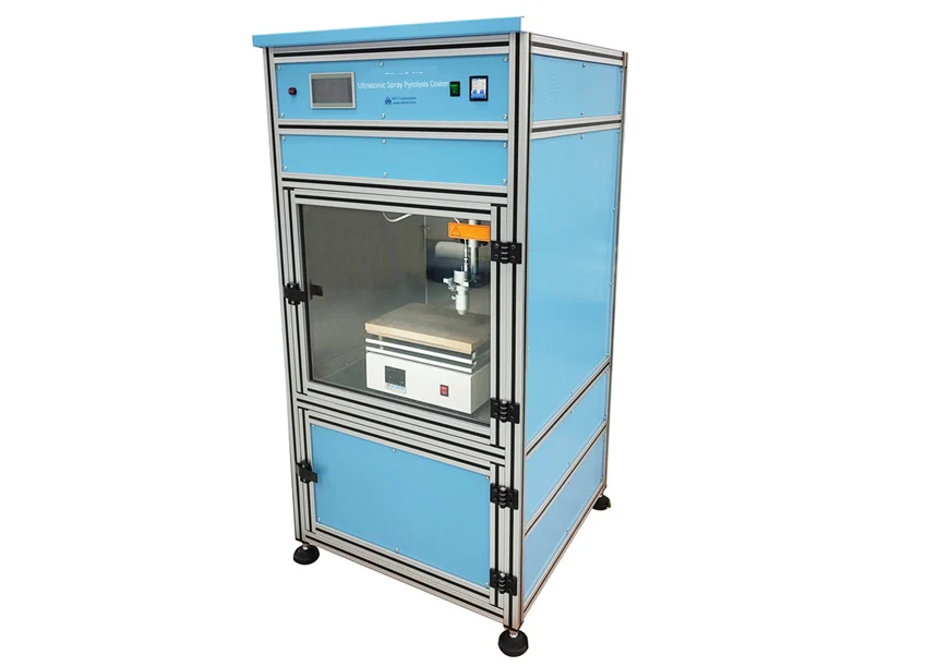 Floor-Stand Ultrasonic Spray Pyrolysis Coater with a 16"x16" 500°C Heating Plate - MSK-USP-12