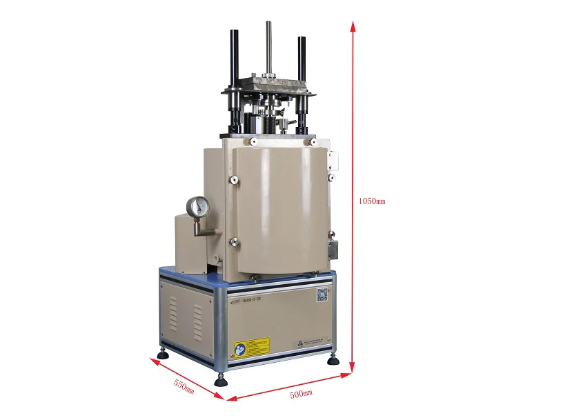 Compact High Temperature Creeping Tester with Small Punch (1350°C Max.) - OTF-1500X-S-CR - Image 3