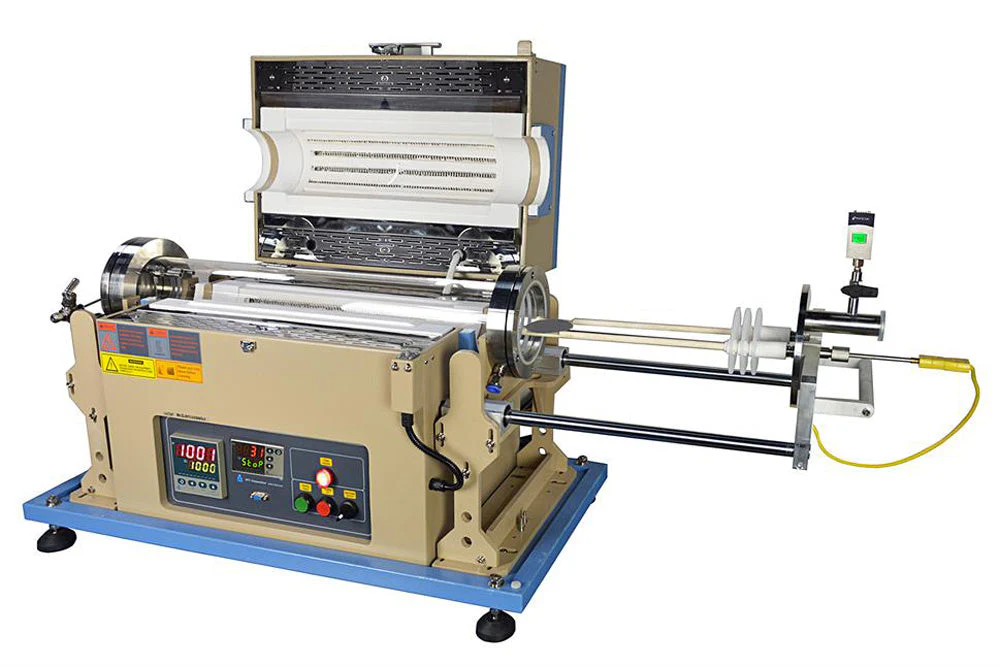1200°C Max. Heating 4" Tube Furnace with Sliding Flange - OTF1200XSF4