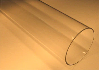 Quartz Tube: 70ODx65IDx1000 L mm (2.75"O.D x 2.56"I.D x 40" L) for DIY Tube Furnace - TQ70D1000