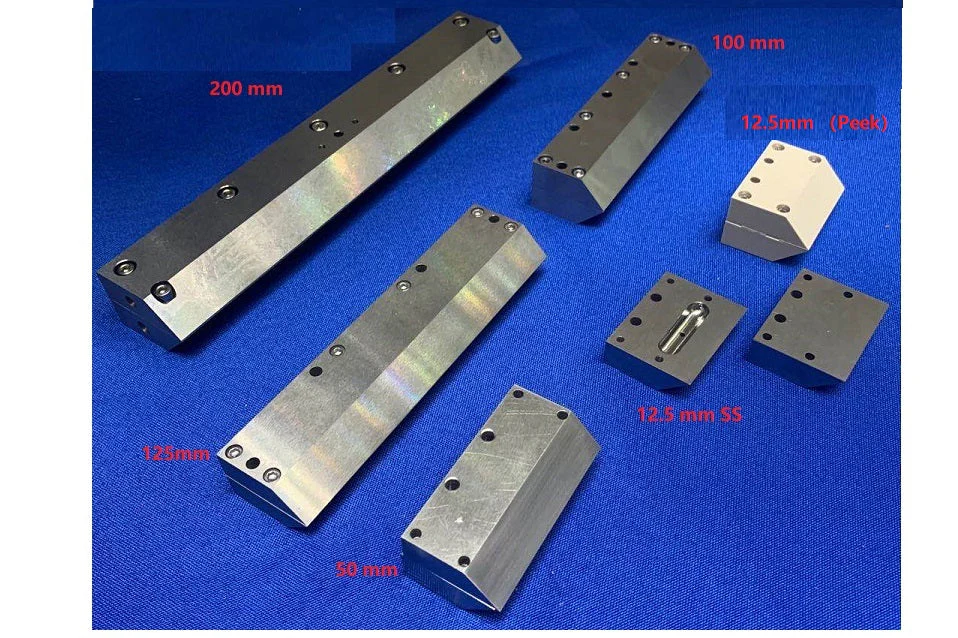 Slot Die Heads with Optional Width of 50 100, 150, 200, or 300 mm for DIY Slot Die Coater - SDH