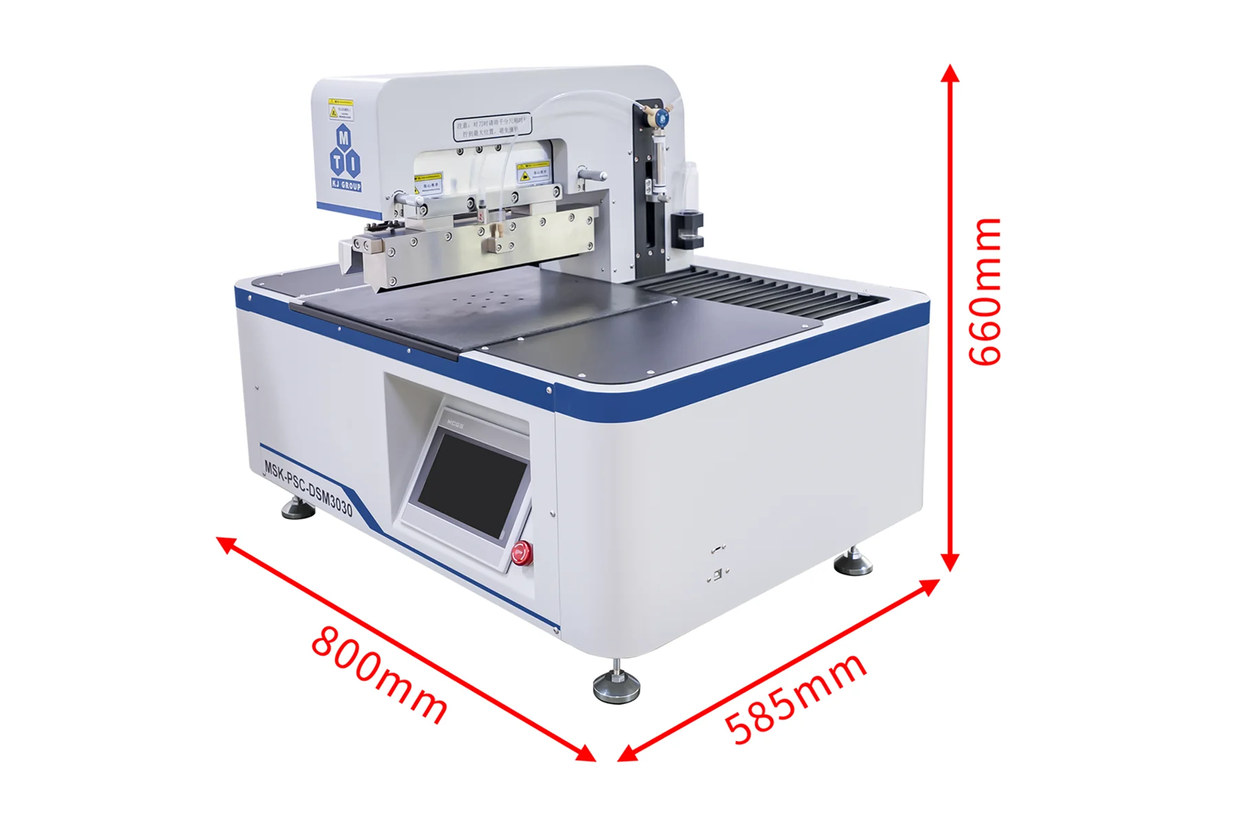 Sheet-to-Sheet Slot Die Coater with Marble Vacuum Chuck (300 mm * 300 mm) and Air Knife for Perovskite Solar Cells - MSK-PSC-DSM3030 - Image 5