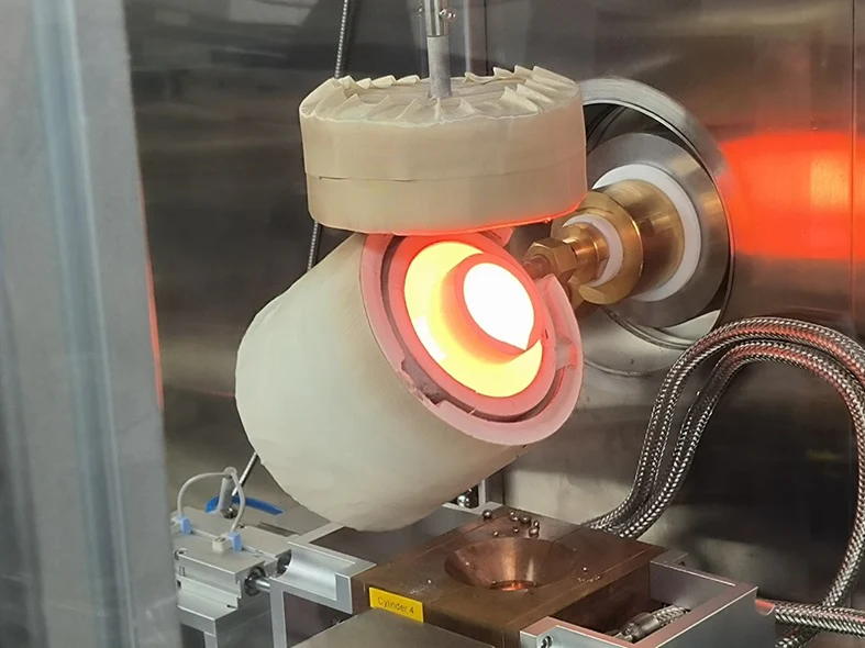 10 Crucibles Automatic Induction Melting and Casting System with Stirring Function up to 2000ºC- SPG50K25AB-GB - Image 6