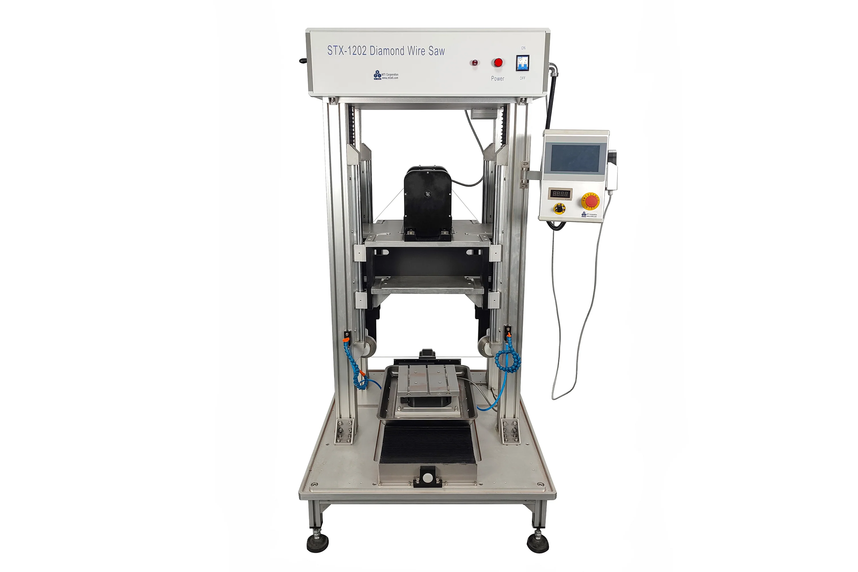 Precision Wire Saw with Sample Stage and Diamond Wire - 12" Dia Cutting Capability - STX-1202 - Image 3