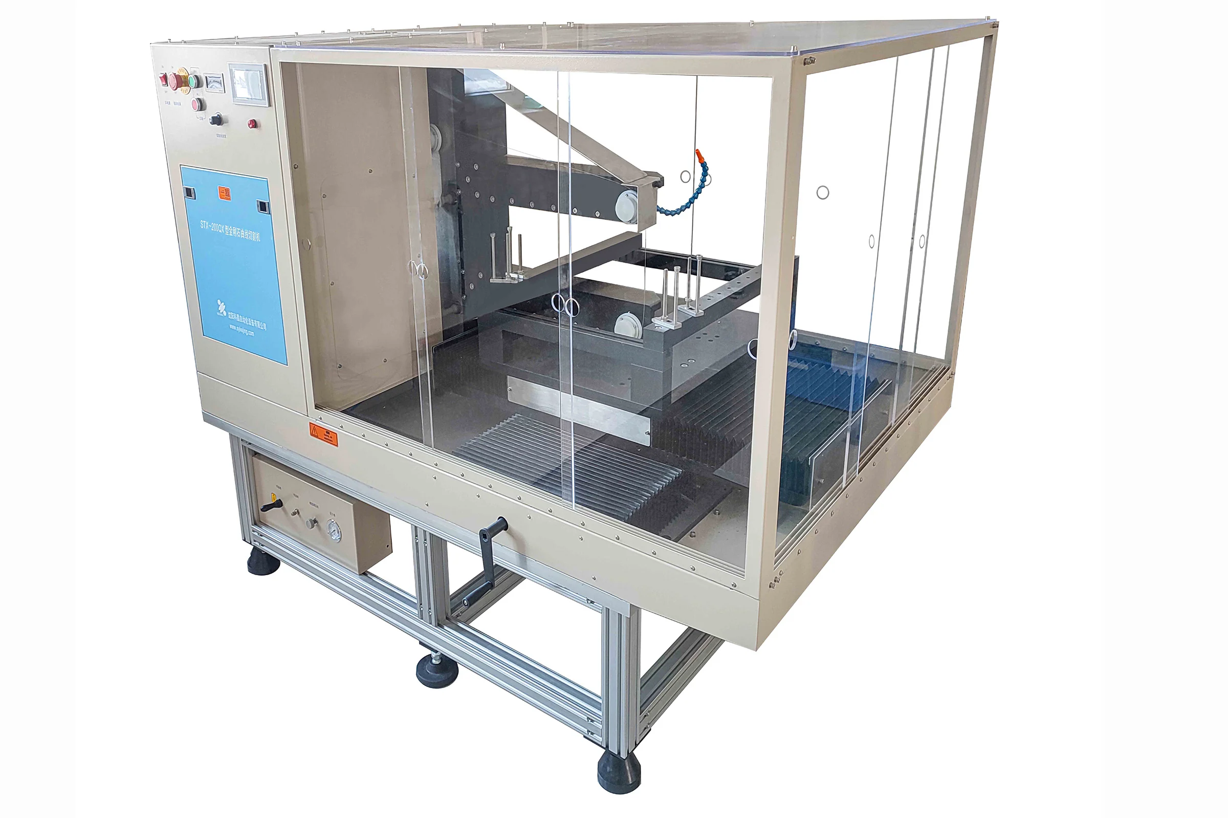 Diamond Wire Curve Cut Machine for Max Sample of 15.7 x 15.7" with PC Control - STX-200QX - Image 2