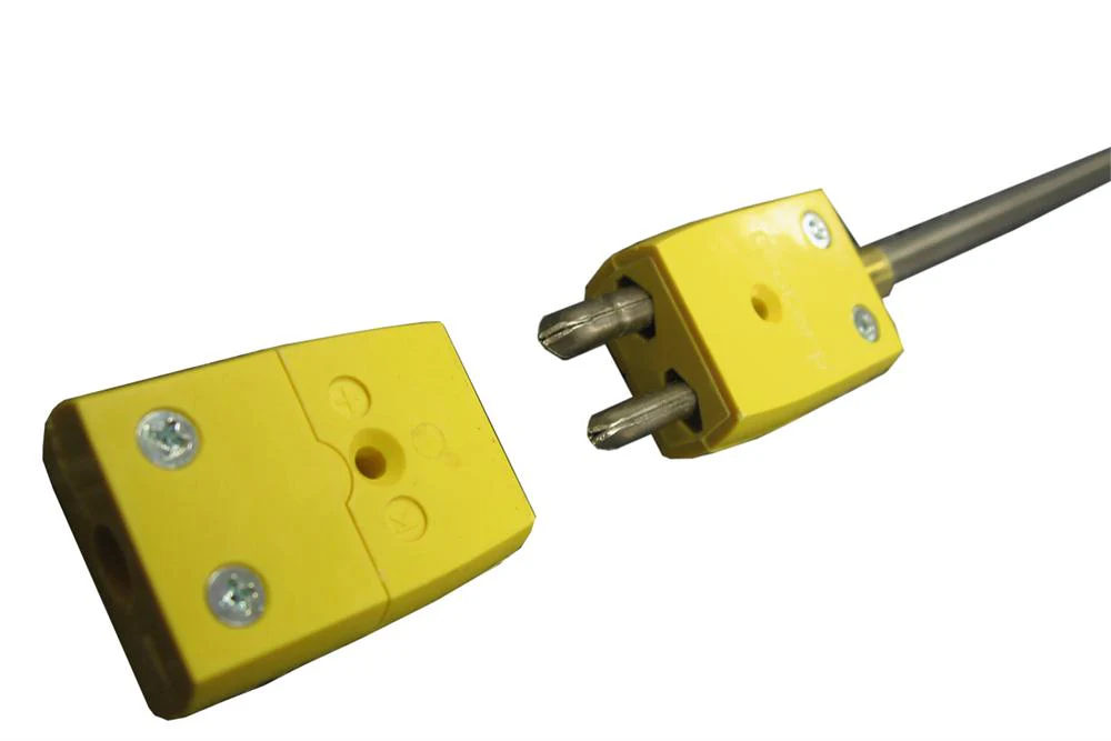 Thermocouple: K type 1/4"OD x 24" L with Alloy sheath and Male Plug for Calibration - TC-K-Cali-24S-LD - Image 2