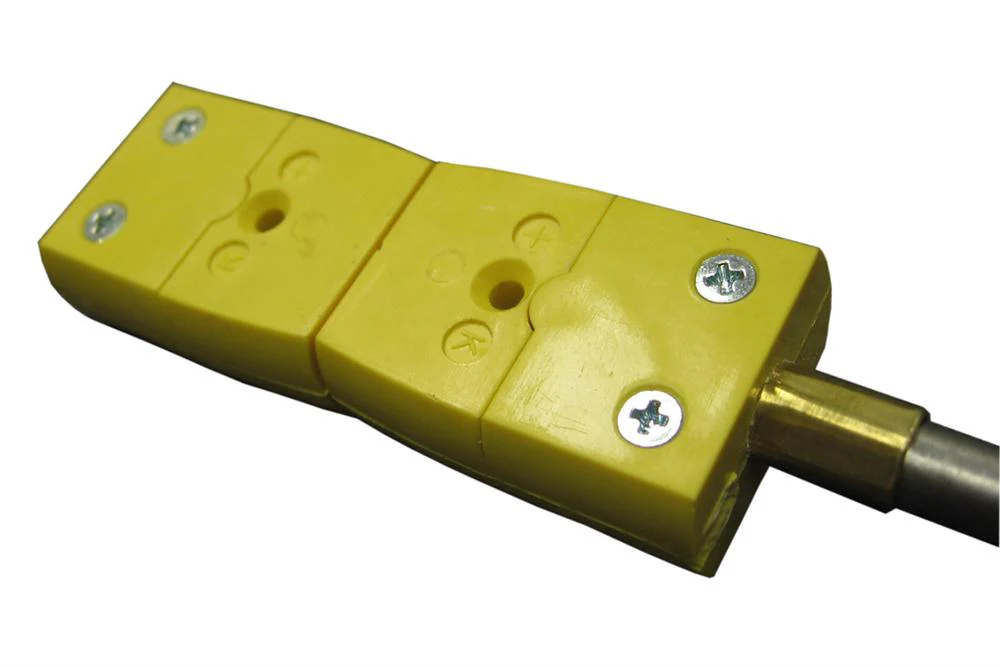 Thermocouple: K type 1/4"OD x 24" L with Alloy sheath and Male Plug for Calibration - TC-K-Cali-24S-LD - Image 3