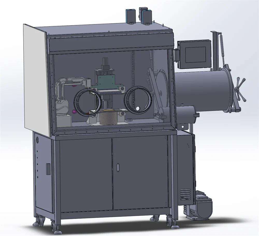 6" Ultrafast High-Temperature Sintering (UHS) System up to 2400°C with Robotic Arm in the Glove Box - UHS6 - Image 2