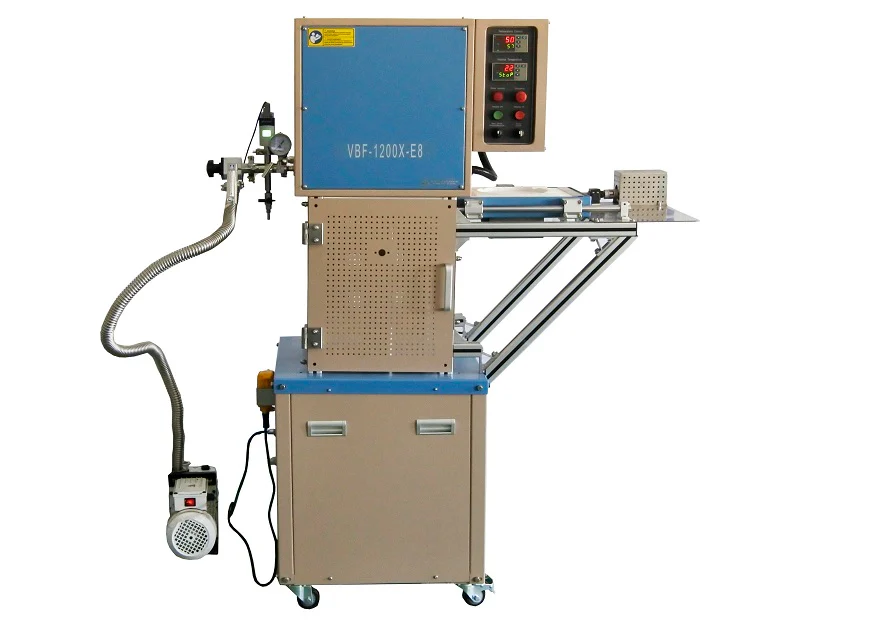1200°C Bottom-loading Vacuum Furnace (8.6"IDX7.6"H) with Rapid Cooling -VBF-1200X-E8 - Image 2