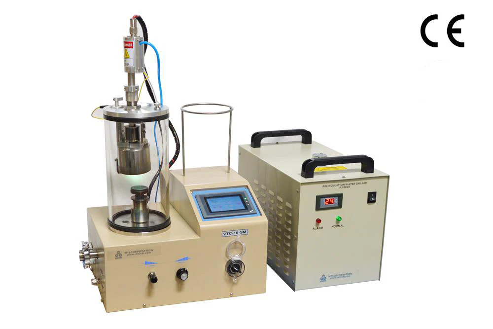 High Power DC Magnetron Sputtering Coater w Rotary Stage & Water Chiller - VTC-16-SM - Image 4
